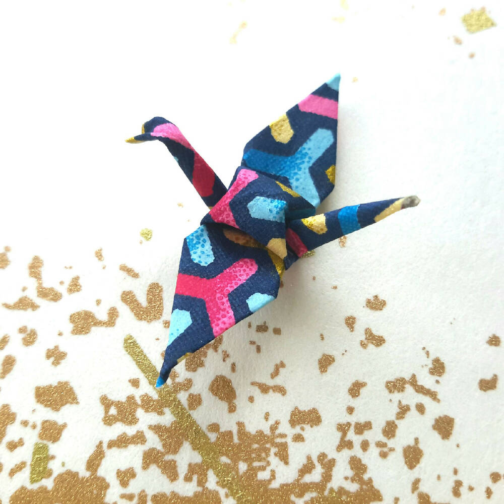 golden waves crane 1- marion nelson art