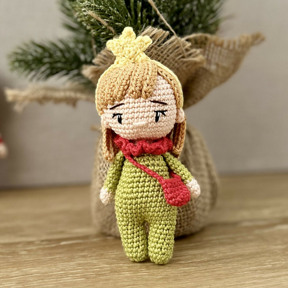 Stella Noel | Festive | Crochet Doll | Christmas