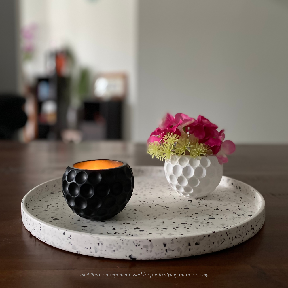 Sphere tealight candle holder - decorative and stylish decor