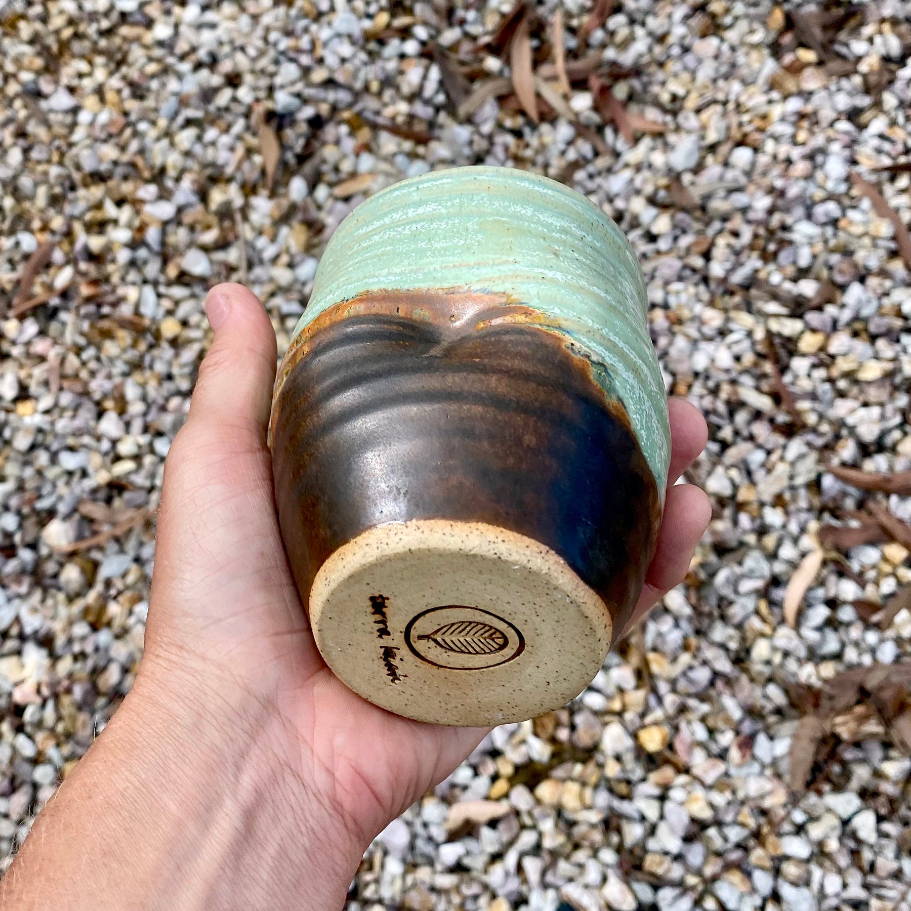 Travel Cup: Burly Head | Wheel Thrown Ceramic Cup