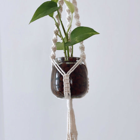 Small Propagation Macrame Hanger