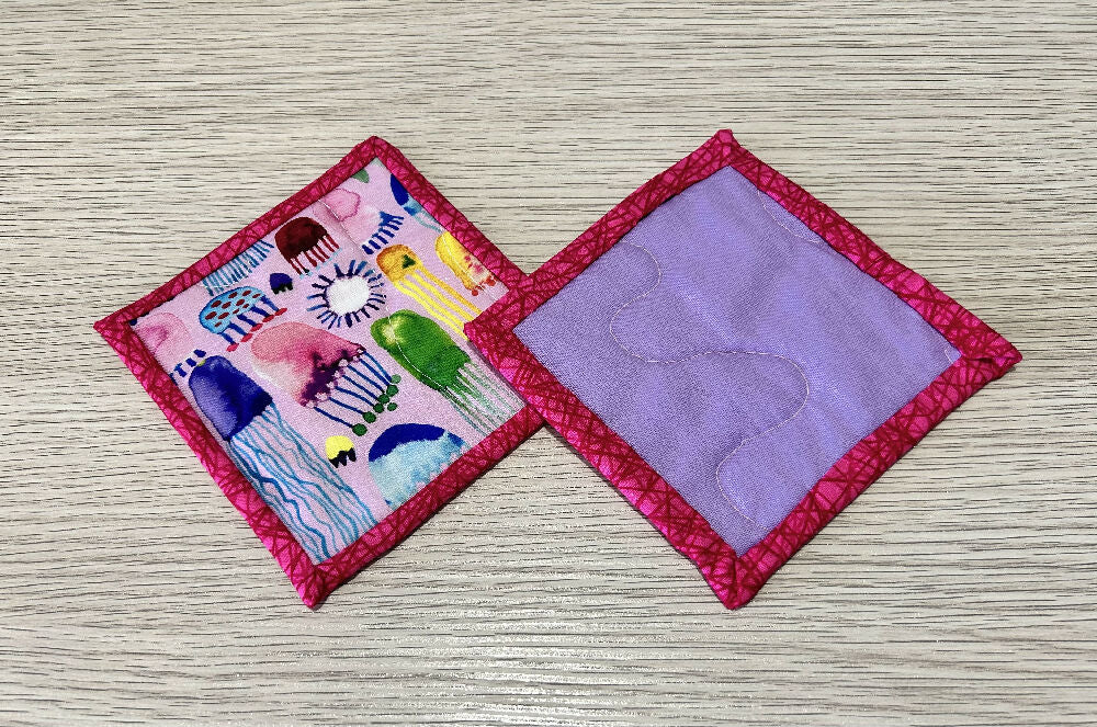 Quilted coasters 2 Pack