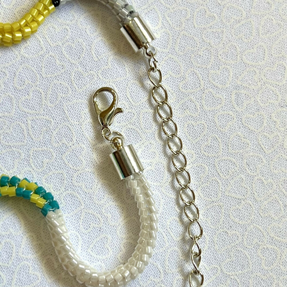 Beaded Necklace Set (Miyuki beads) SOLD OUT