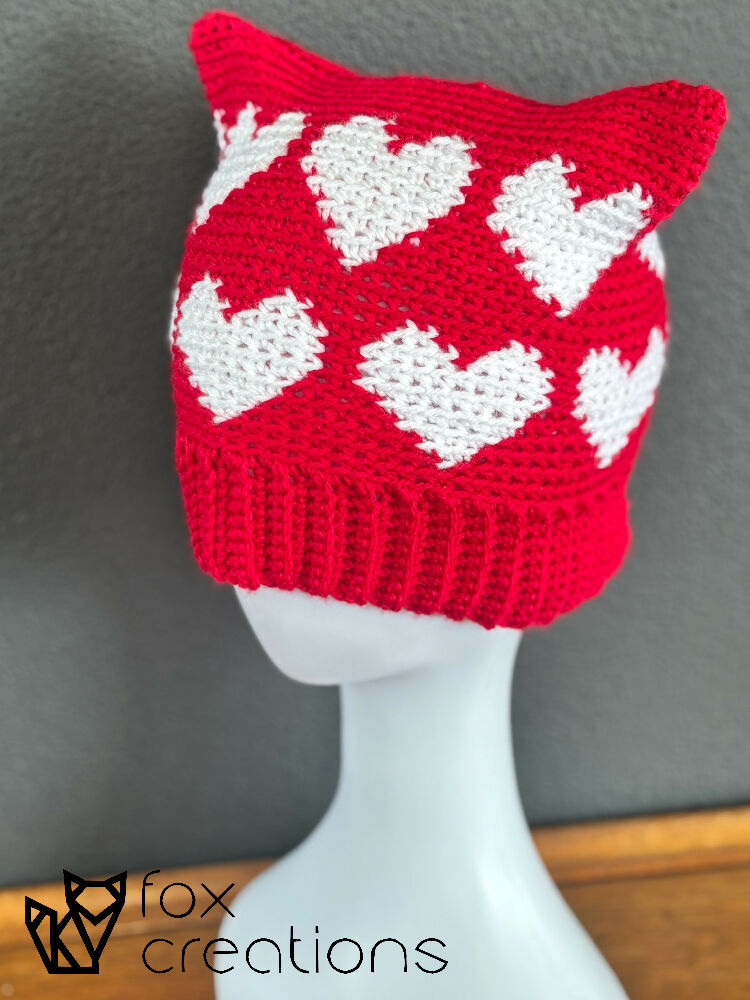 Heart Beanie 2 WM