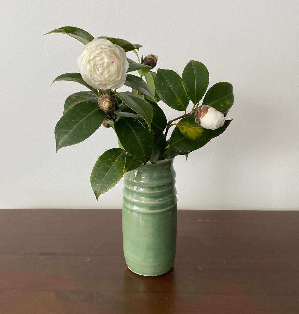 Swirl vase Green