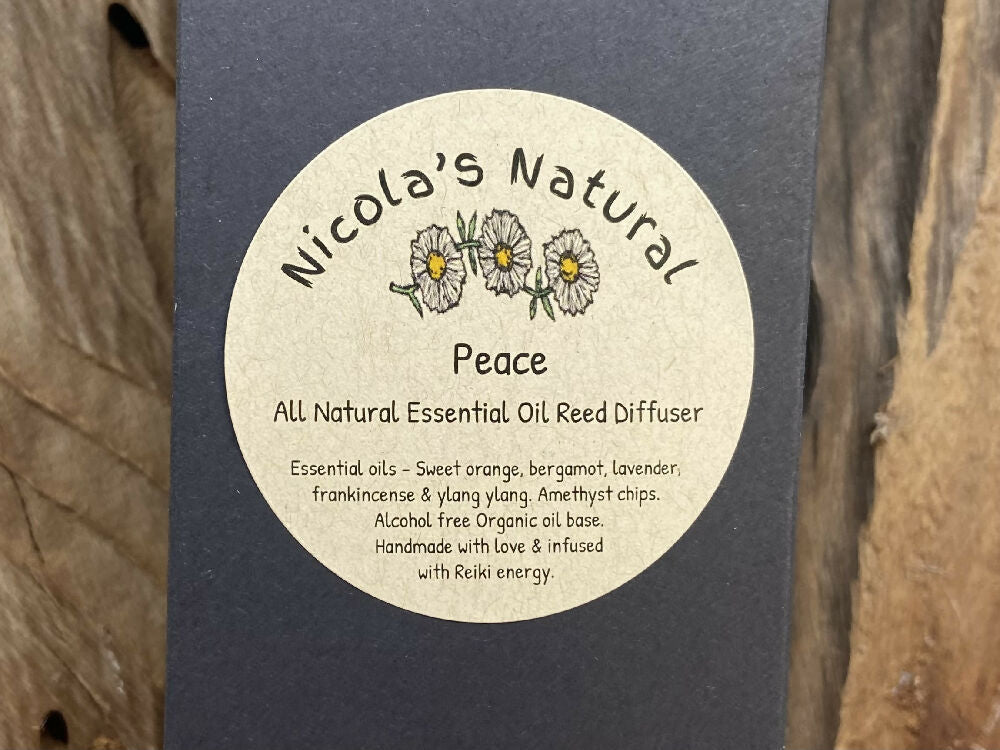 Peace - Natural Essential Oil Reed Diffuser