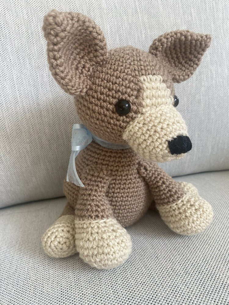 Puppy Dog - crocheted toy