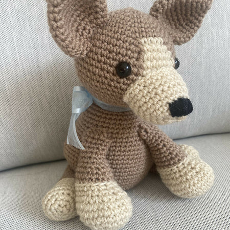 Puppy Dog - crocheted toy