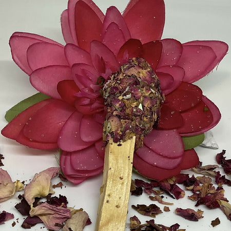 Smudge Pops, Cleansing Wand Rose and Sage