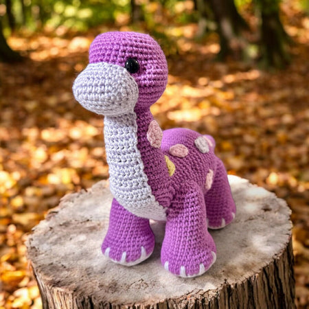 Handmade Crochet Dinosaurs or Sea Monster