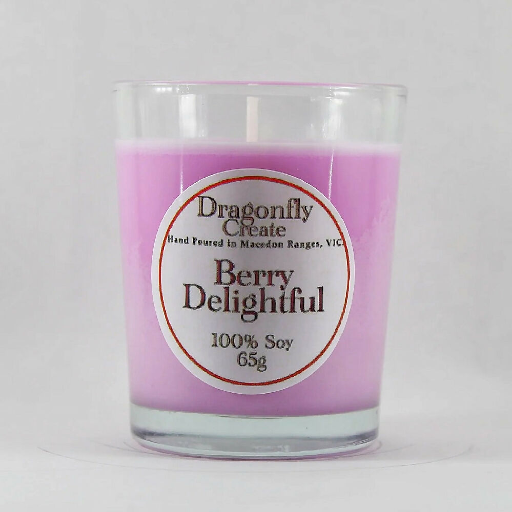 Berry Delightful | 100% Soy Wax Candle | 15/28/58 Hours
