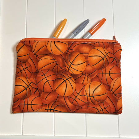 Basketballs pencil case