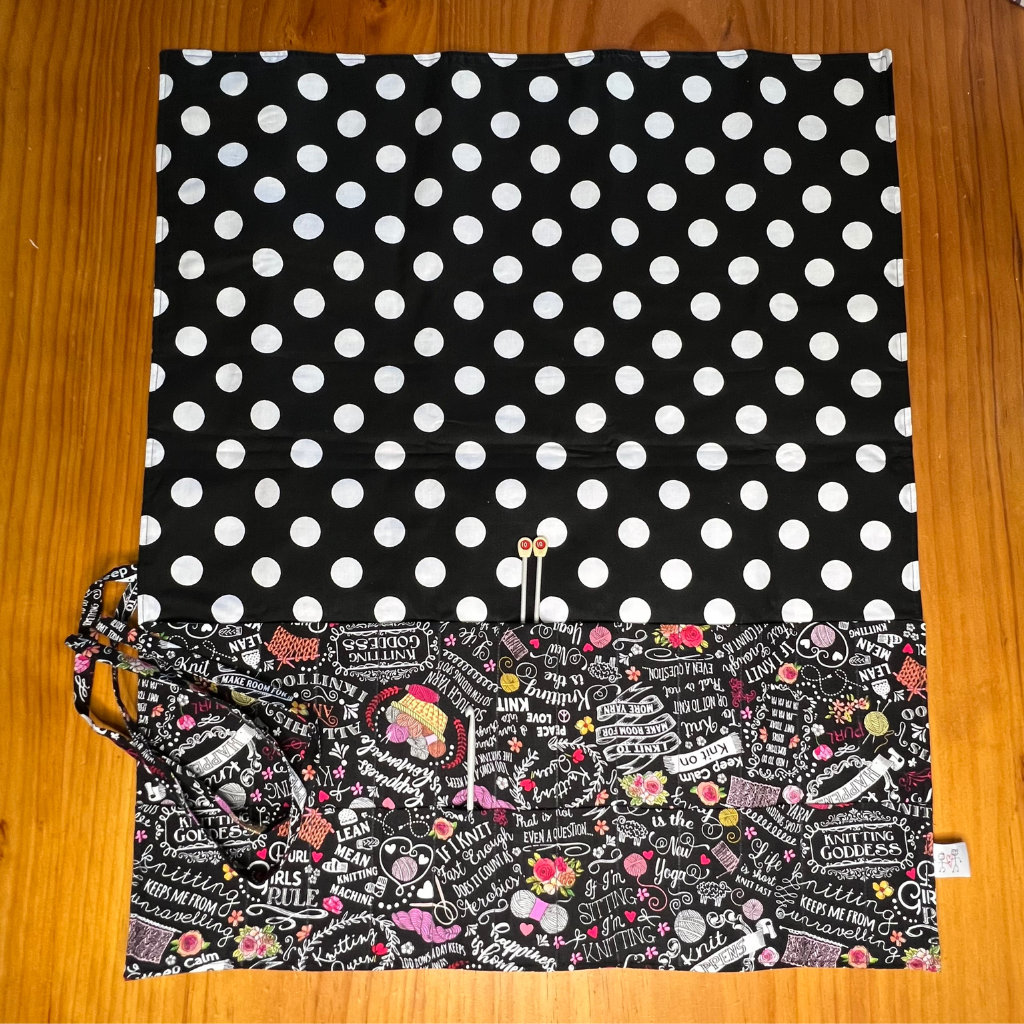 Knitting Needle & Crochet Hook Wrap .. Words