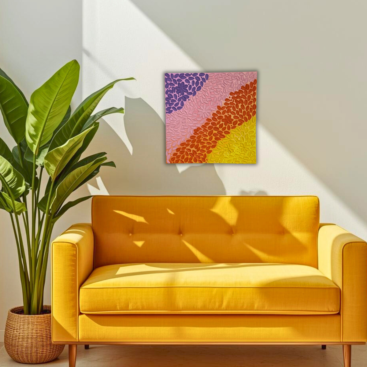 Bloom in Colour - Textured Art