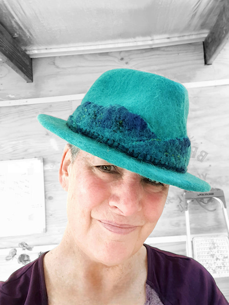 felted womens fedora hat bbohe