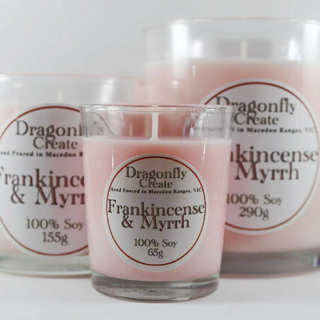 Frankincense & Myrrh | 100% Soy Wax Candle | 15/28/58 Hours