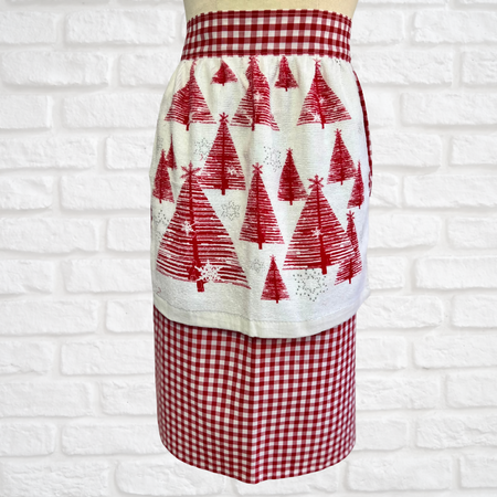 Apron .. Christmas Trees