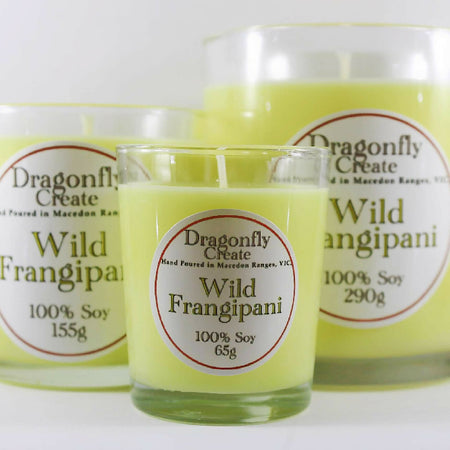 Wild Frangipani | 100% Soy Wax Candle | 15/28/58 Hours