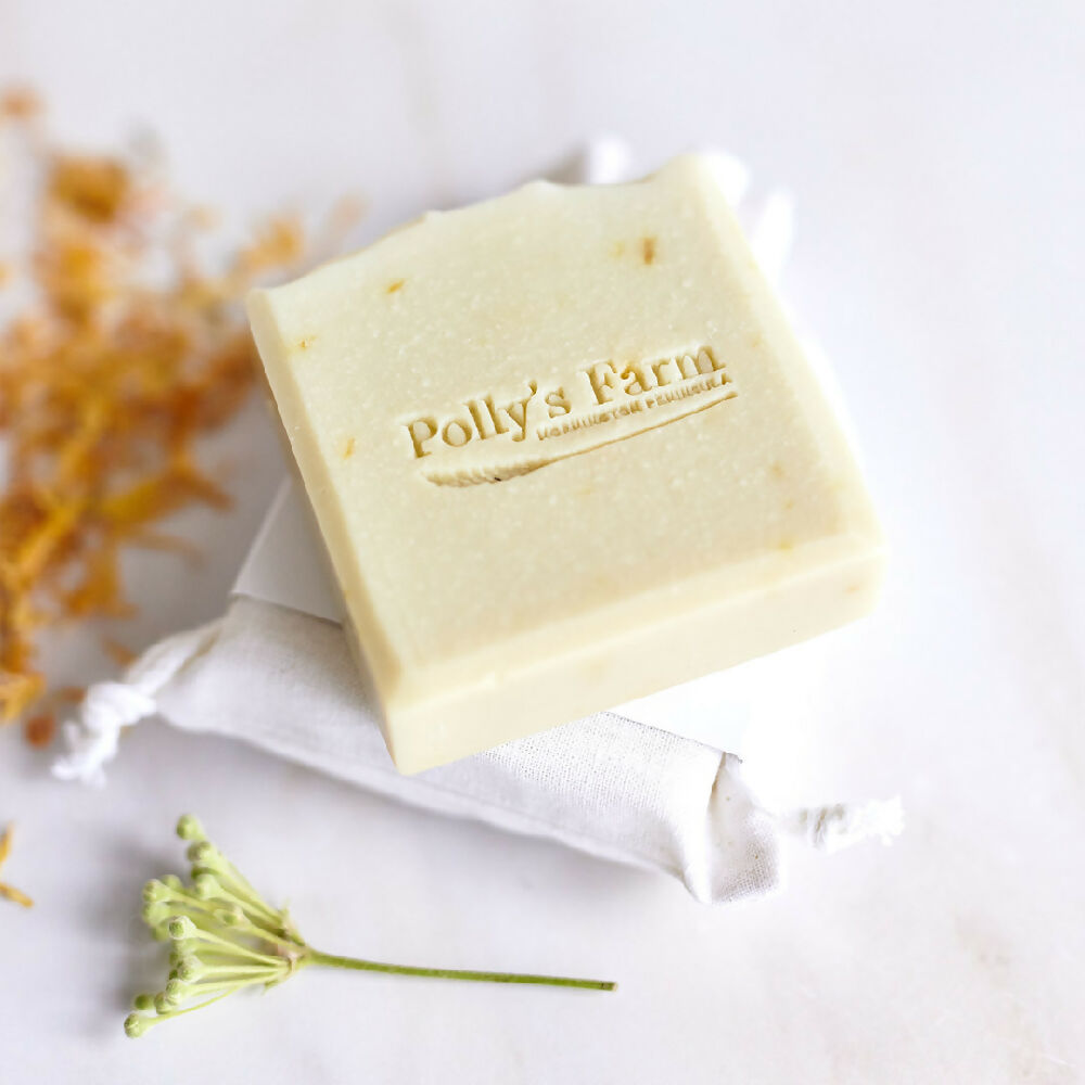 Pollys Farm_Calendula Lemon Myrtle Australian Sweet Orange Bar Soap_LSP-CLMO_4