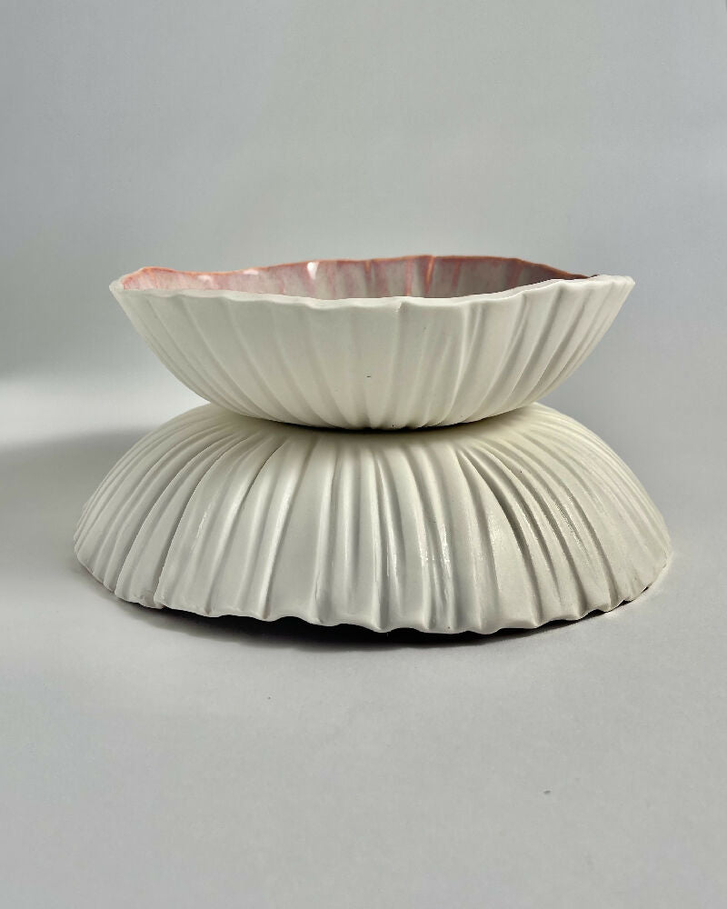 Australian-Ceramic-Pottery-Artist-Ana-Ceramica-Home-Decor-Kitchen-and-Dining-Servingware-Ceramic-Ruffle-Bowl-Large-Medium-Organic-Free-Flowing-Handmade-Pottery