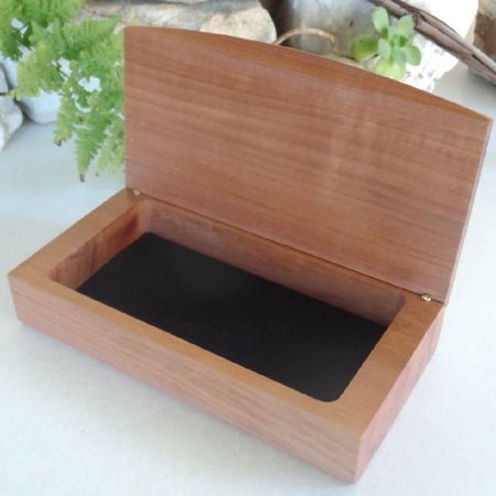 Larger Routed Wooden Box- Australian Timber- Tasmanian Myrtle