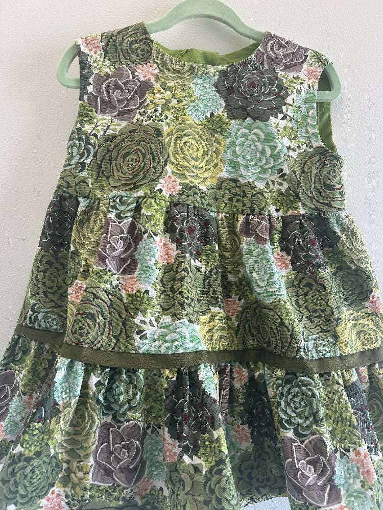 Green harmony dress size 2