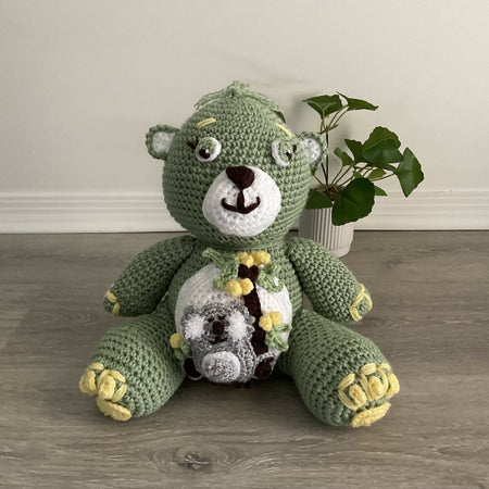 Handmade CrochetTeddy Bear, Koala Teddy Bear