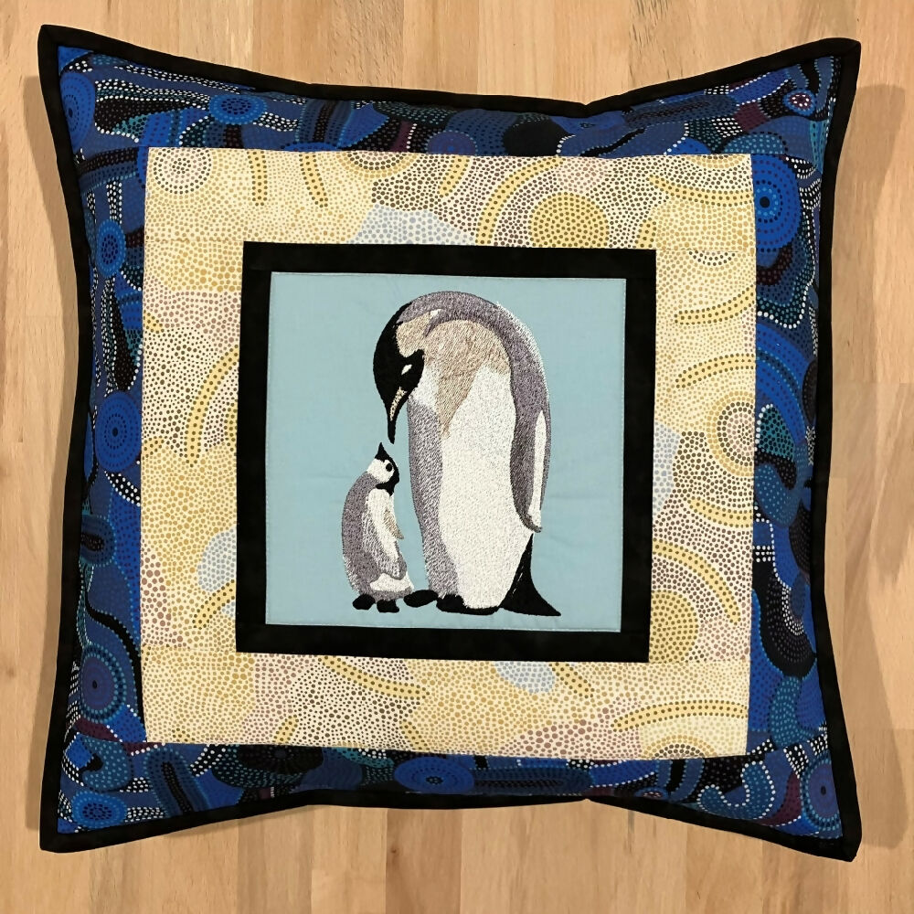 cushion-cover-handmade-Australia-penguin