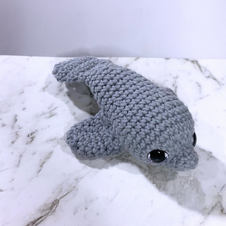 Crochet Manatee Toy