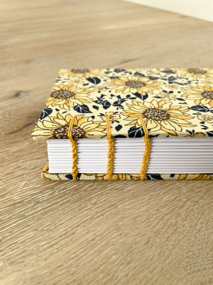 A6 Notebook (Lined) - "Sunflower"