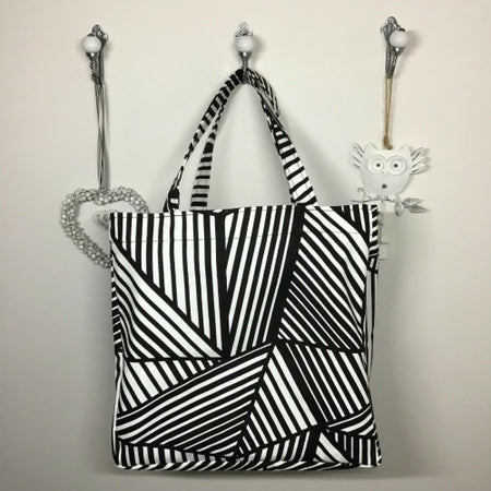 French Seam cotton tote bag