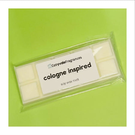 cologne inspired wax melts