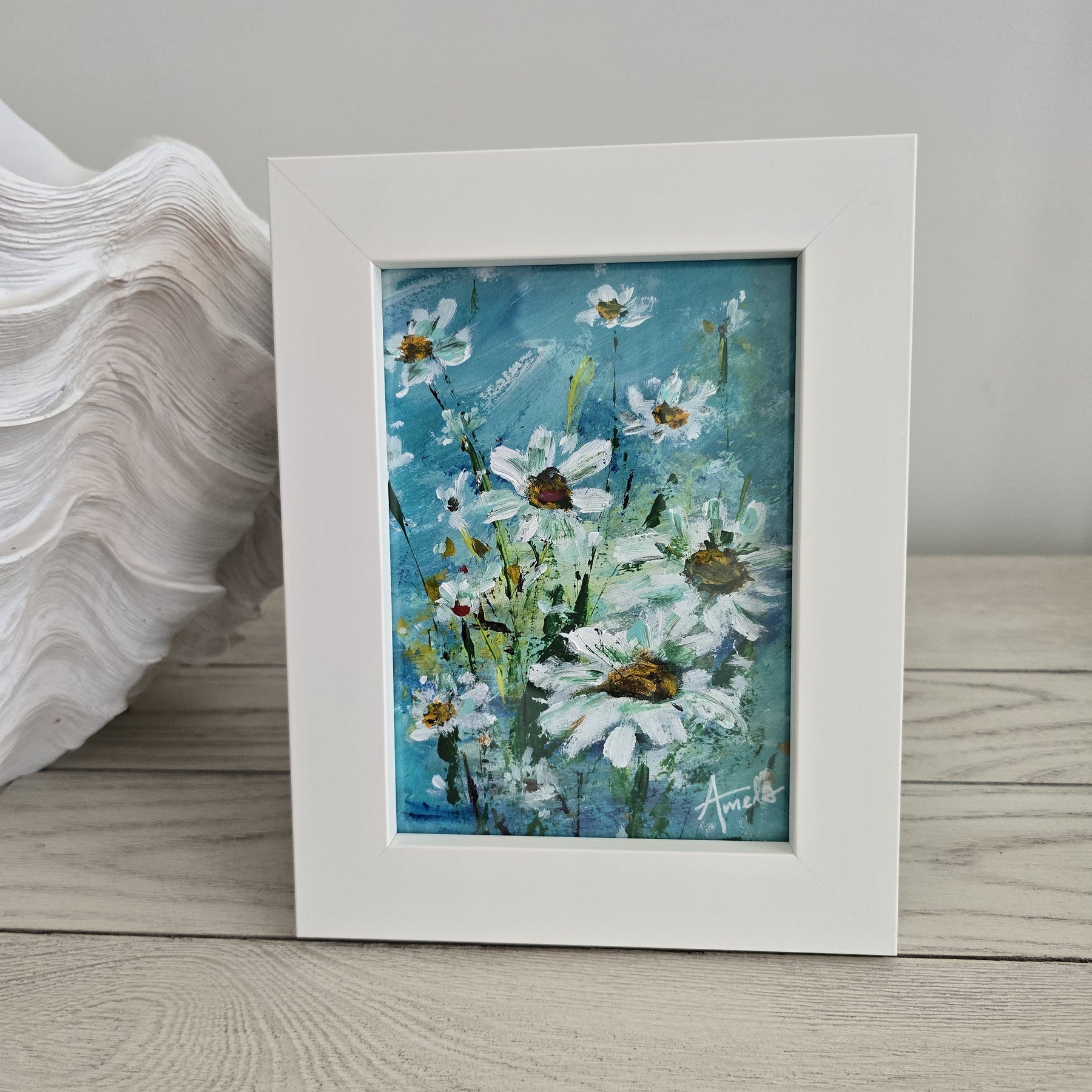 'Joyful Wildflowers 2' - Original Artwork on Watercolour Paper 13x18cm