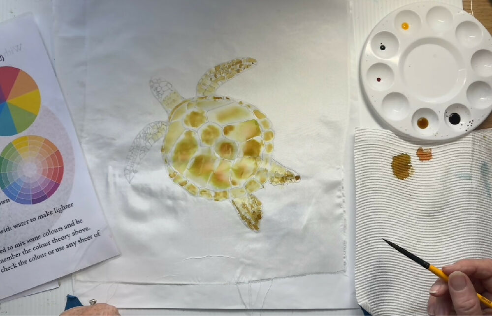 DIY Silk Painting Kit, Paint A Turtle