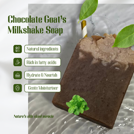 Chocolate Goat’s Milkshake Soap