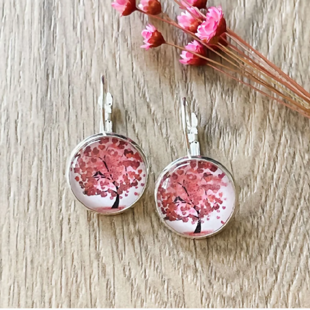 Red-Tree-of Life-Earrings