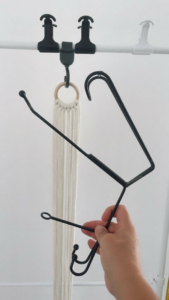 Hanging Macrame Cord Holder
