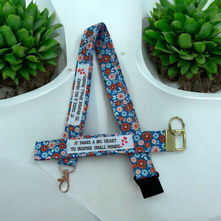 Teacher gifts, Wristlet and Lanyard set.