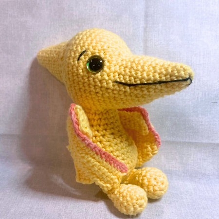 Crochet Flying Dinosaur Pterodactyl Toy