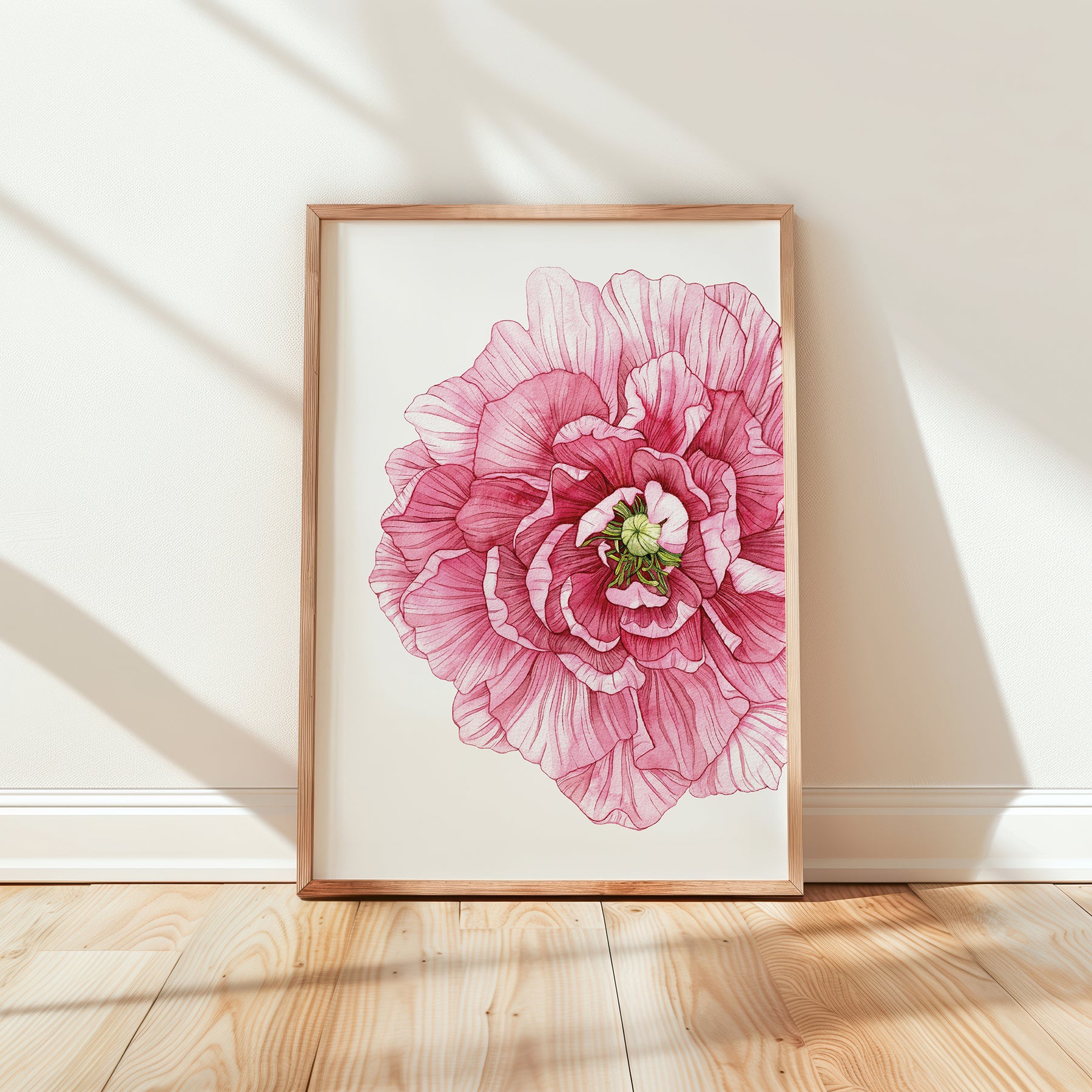 Pink Peony Art Print