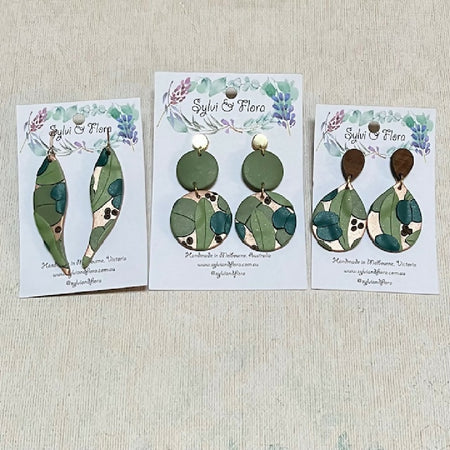 Eucalypts Earring Collection