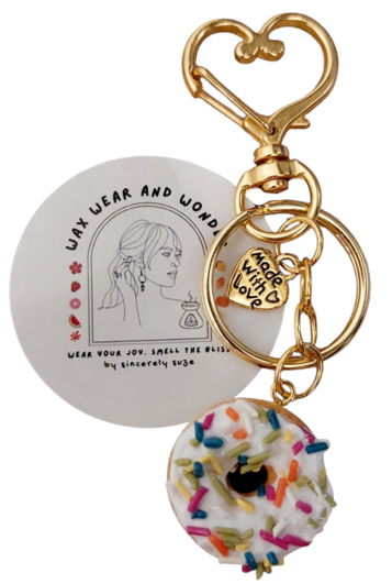 Bag Charms and Key Rings - The Donut Collection
