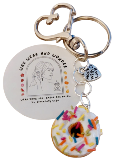 Bag Charms and Key Rings - The Donut Collection