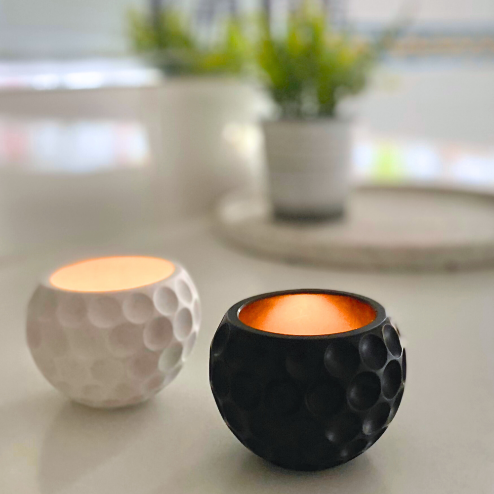 Sphere tealight candle holder | Colour decor collection