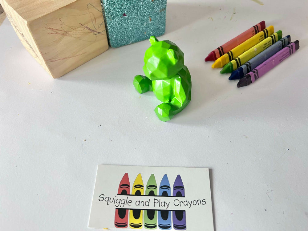 3D Bear Crayon