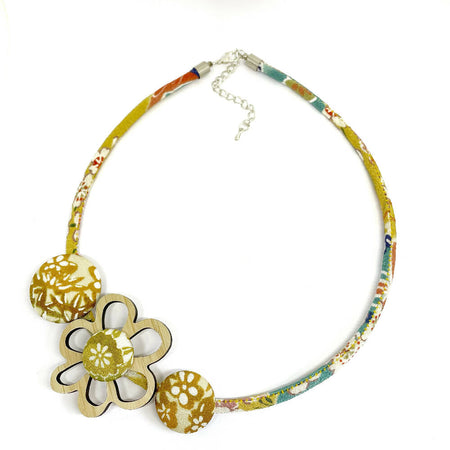 Kimono Neckwire - Mustard