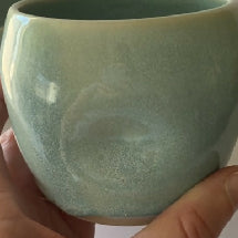 Thumb Dimple Cups / Wheel Thrown Pottery