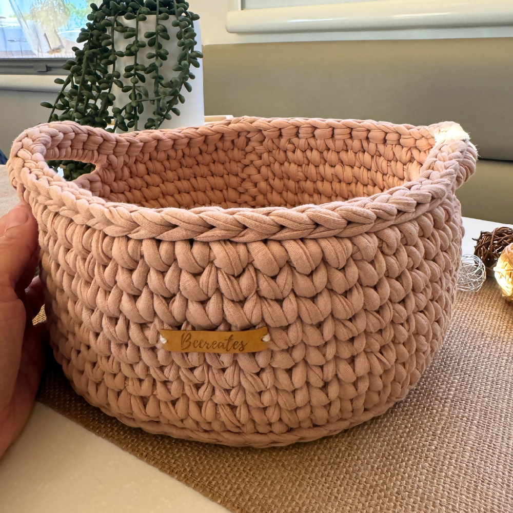 Blush-Beige-Xlarge-handmade-basket-handle-front-view