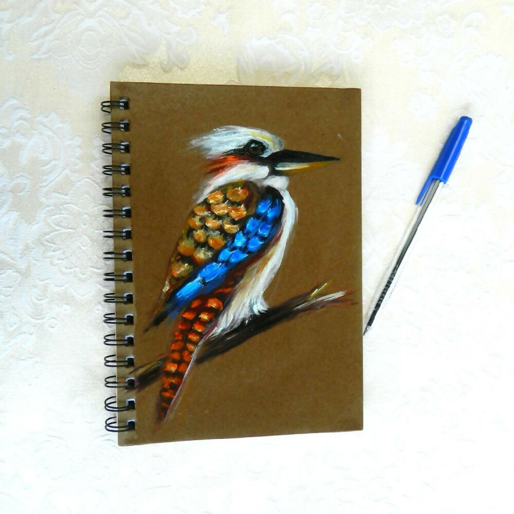 Kookaburra with pen