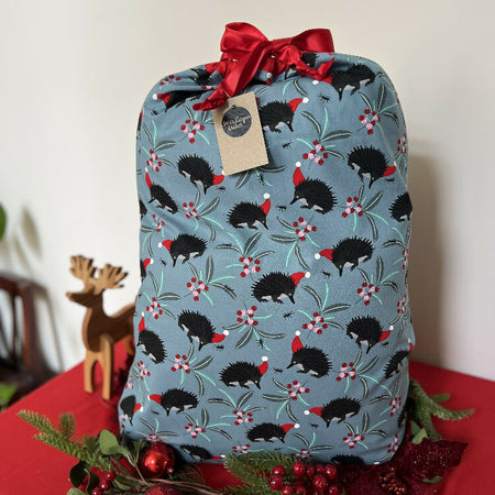 Christmas Gift Bag - Echidna - Large